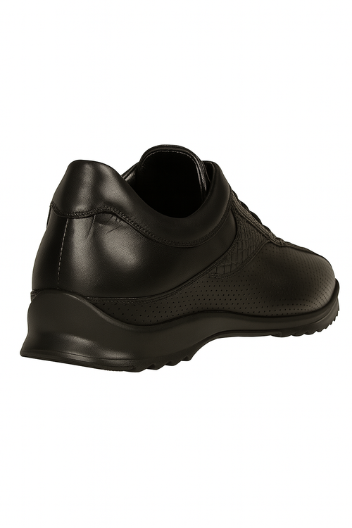 Sneaker Casual Cola Negro