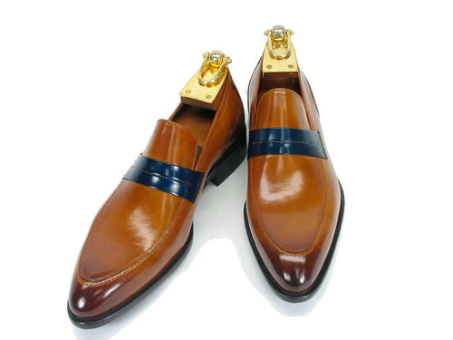 KS479-601 Carrucci Penny Loafer with Color Contrast Detail