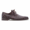 Men’s Anderson Brown Genuine Crocodile Lace-Up Shoes by Mezlan – Exotic Luxury, Made in Spain