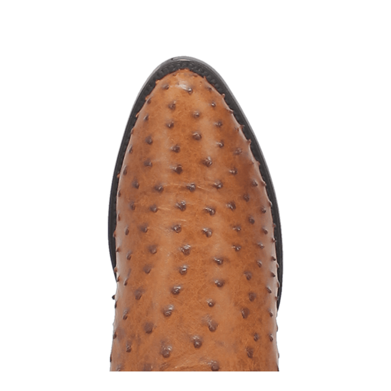 Dan Post Tempe Ostrich Boot - Full Quill Luxury Western