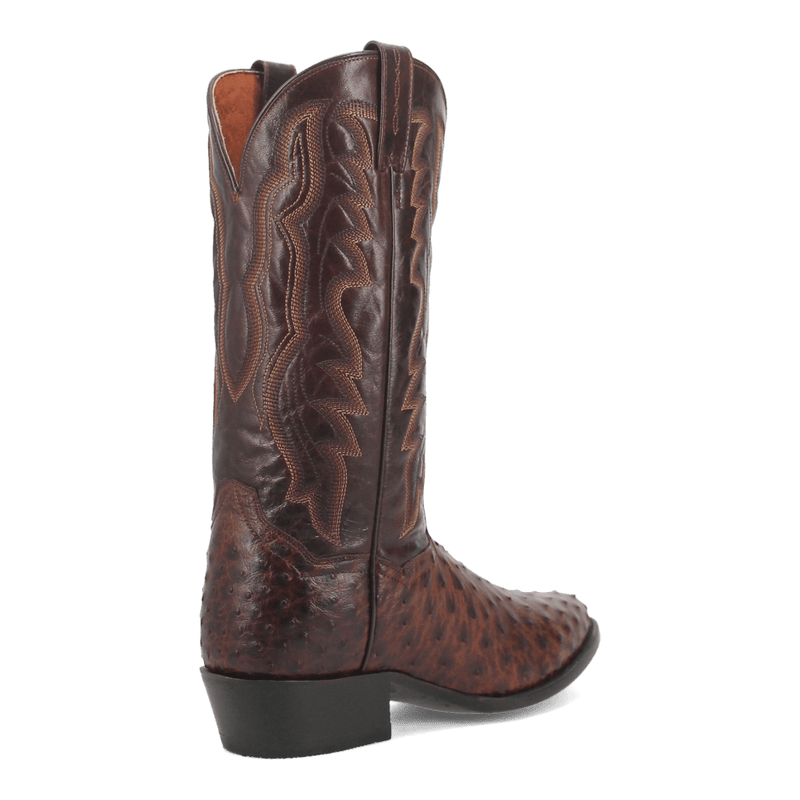 Dan Post Pershing Full Quill Ostrich Boot