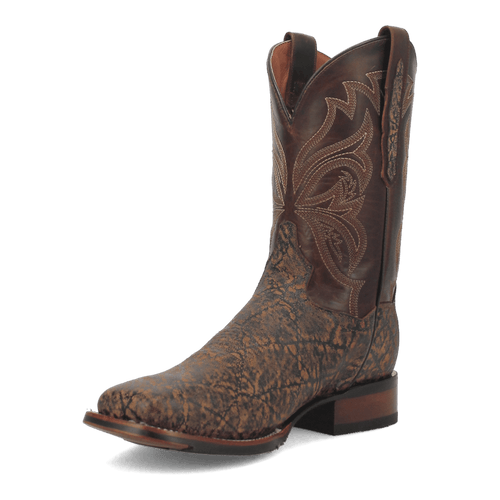 Dan Post Harvey Leather Boot - Luxury Brown Work Boot