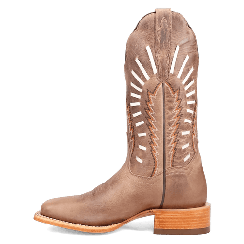 Dan Post Lacey Leather Boot - Luxurious Brown Ankle Boot