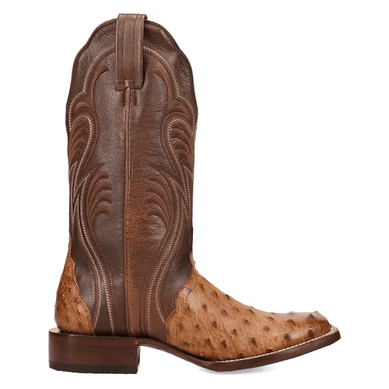 REESE FULL QUILL OSTRICH BOOT