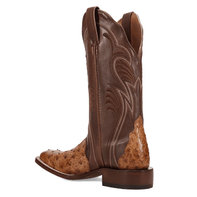 REESE FULL QUILL OSTRICH BOOT