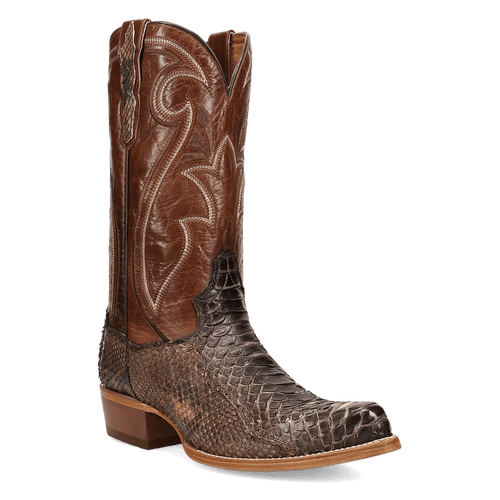 Dan Post Stryke Back Cut Python Boot - Luxury Western Boot