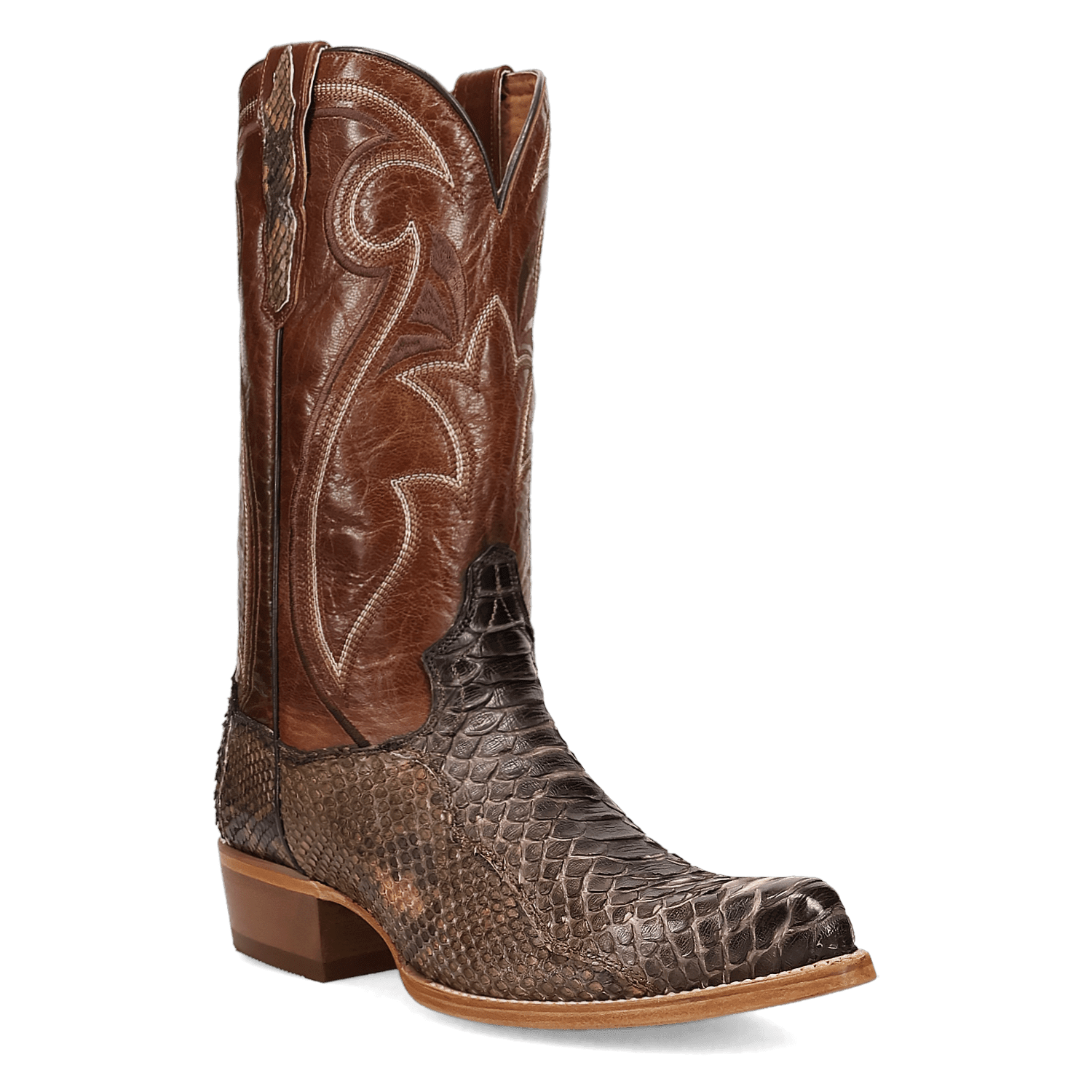 Dan Post Stryke Back Cut Python Boot - Luxury Western Boot