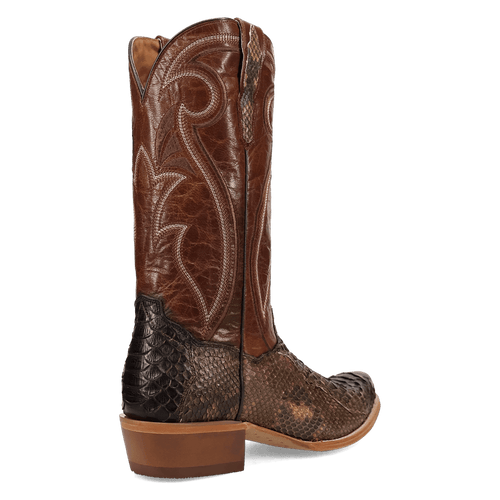 Dan Post Stryke Back Cut Python Boot - Luxury Western Boot