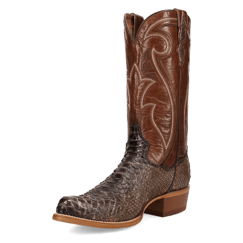 Dan Post Stryke Back Cut Python Boot - Luxury Western Boot