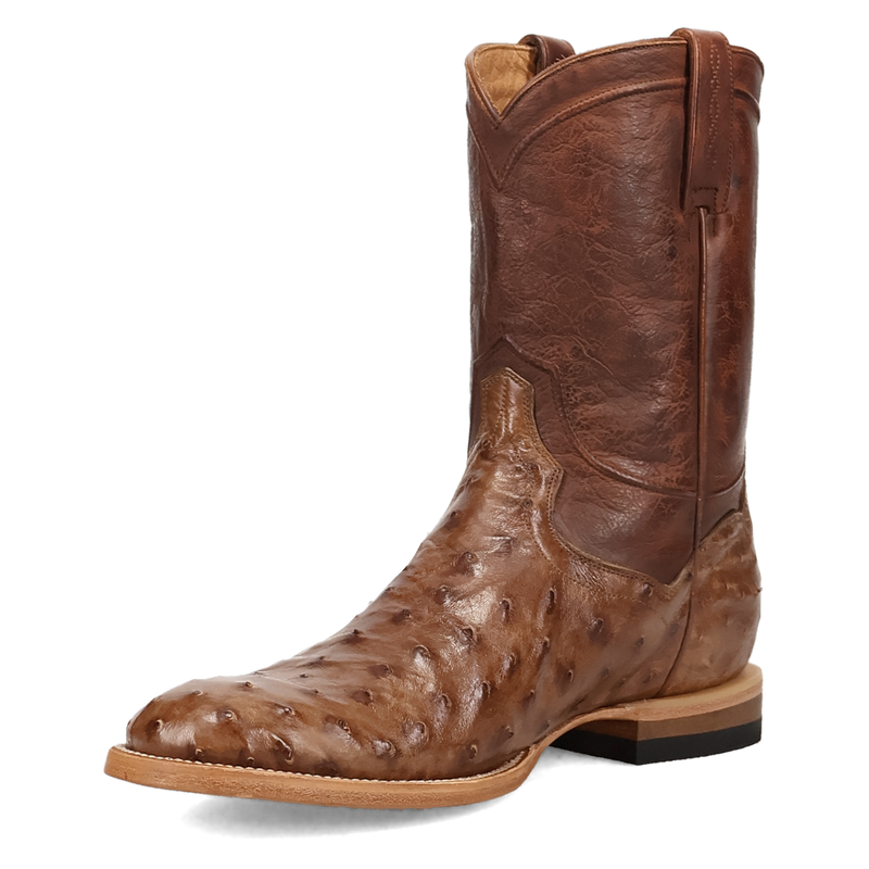 Dan Post Ardor Ostrich Boot - Full Quill Leather