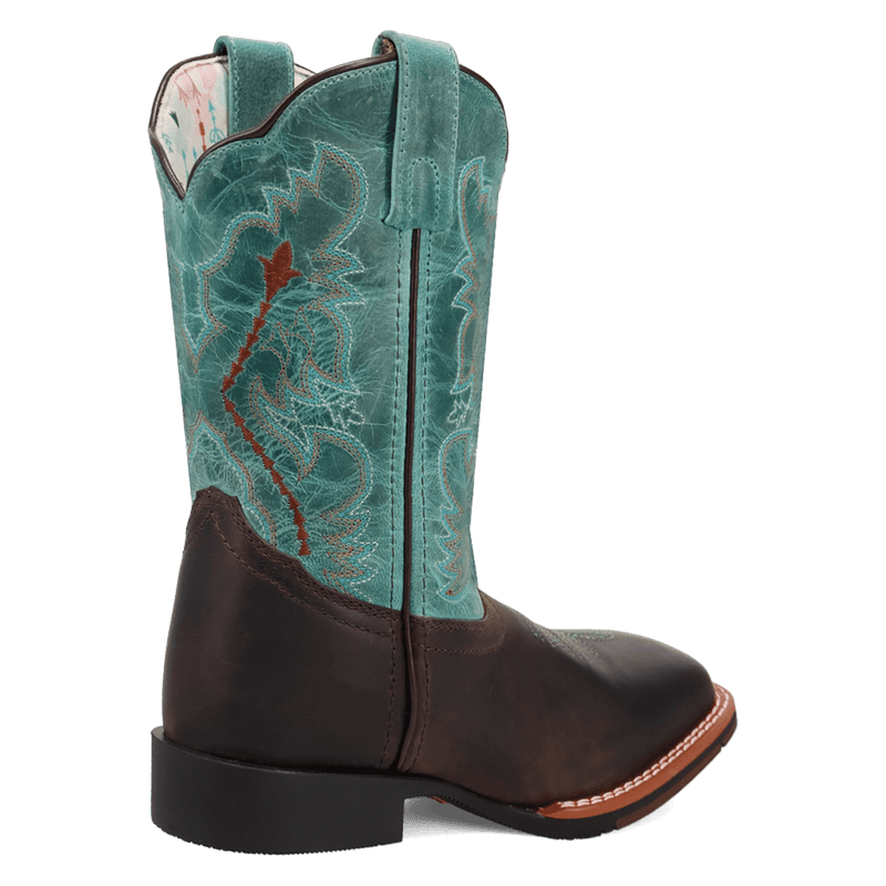 Dan Post Salina Leather Boot - Children's Brown Western Style