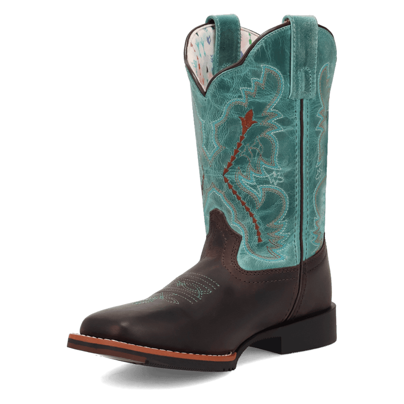 Dan Post Salina Leather Boot - Children's Brown Western Style