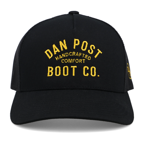 Dan Post Trucker Hat: Premium Leather Cap for Men