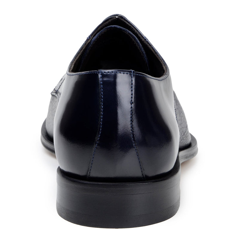 Belvedere Alexander - Navy Genuine Ostrich Leather Shoe