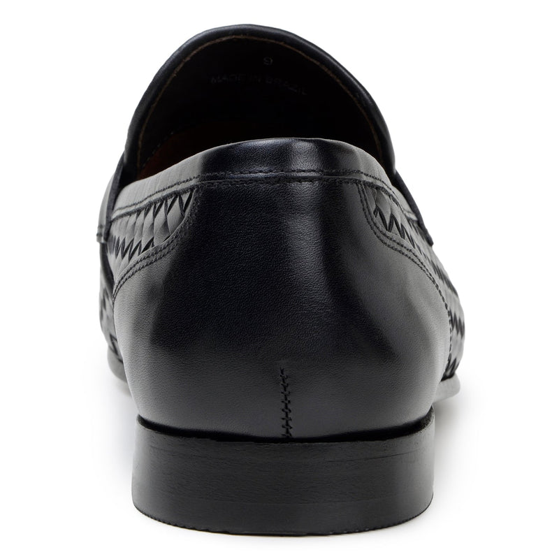 Belvedere Luca Black Genuine Alligator Leather Oxford