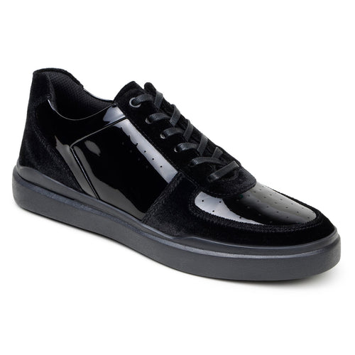 Belvedere Edmond Black Genuine Crocodile Leather Shoe