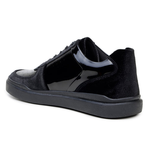 Belvedere Edmond Black Genuine Crocodile Leather Shoe