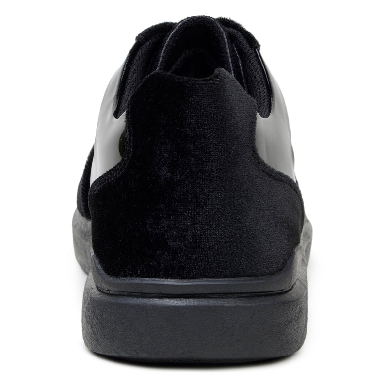 Belvedere Edmond Black Genuine Crocodile Leather Shoe