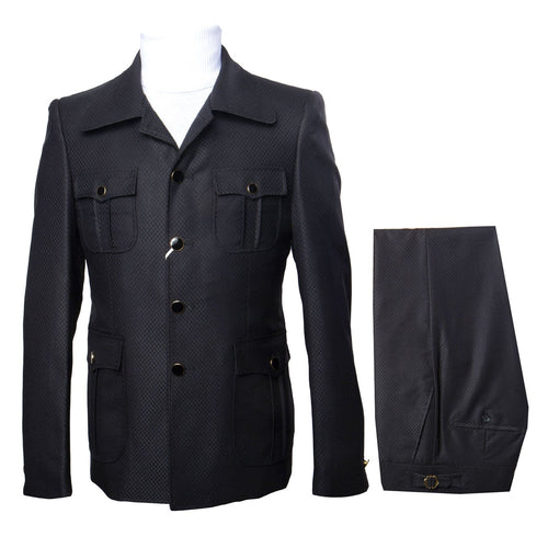 Rossi Man DUKE RM1769 รขโฌโ Slim Fit Black 3-Piece Suit for Men | Modern Formalwear