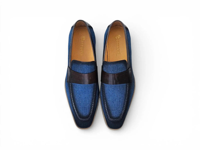 Carrucci Denim Lug Sole Loafer