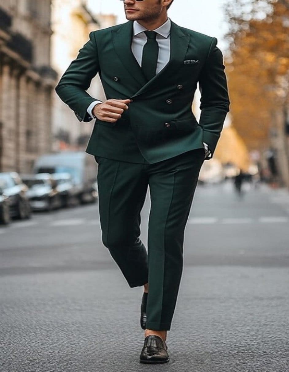 Olive Suit
