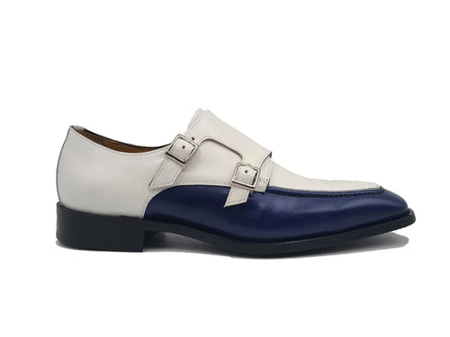 Double Monk Strap Two Tone