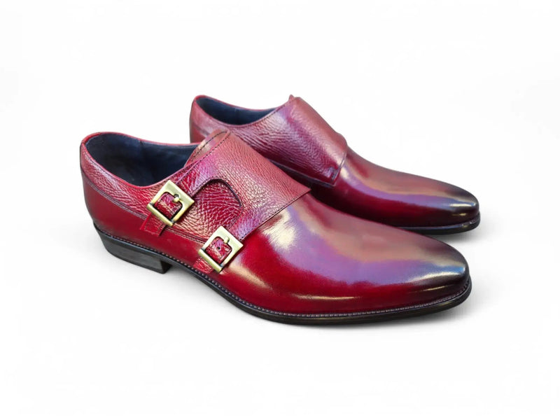 Carrucci Double Monk Loafer - Luxury Leather Slip-Ons