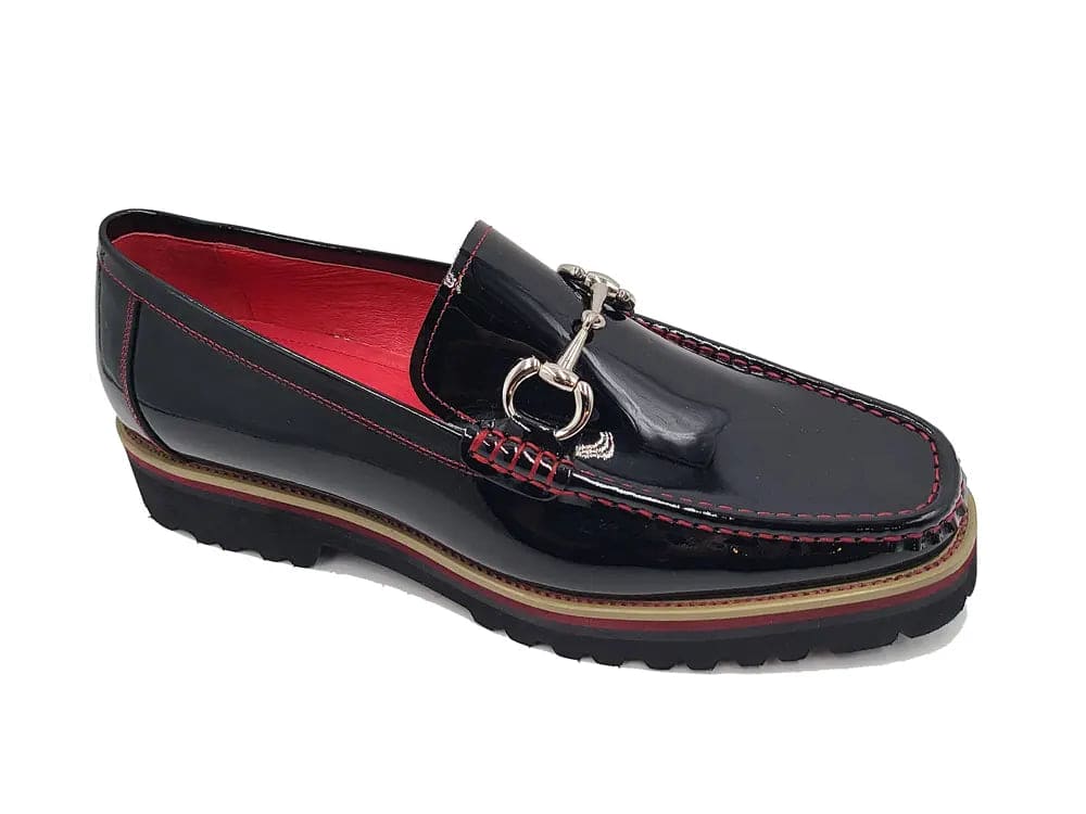 Horse Bit Loafer in Lug Sole