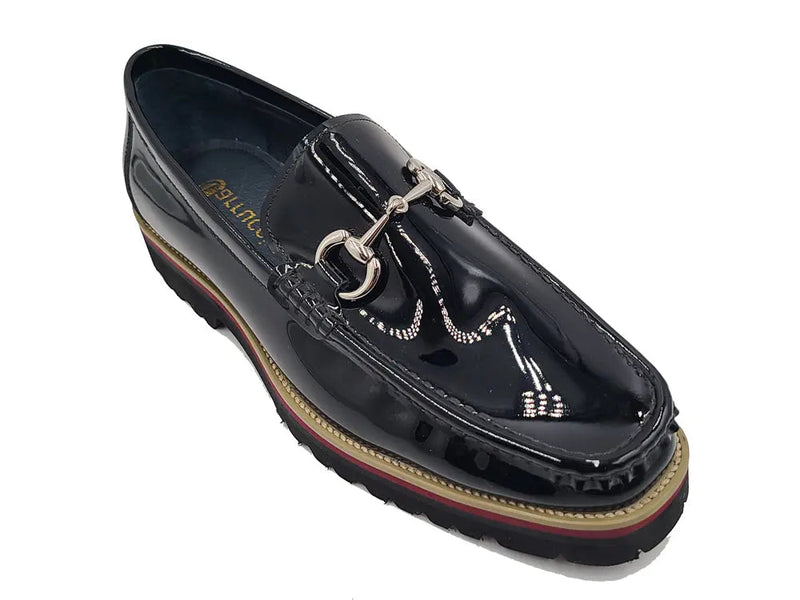 Carrucci Horse Bit Loafer in Lug Sole