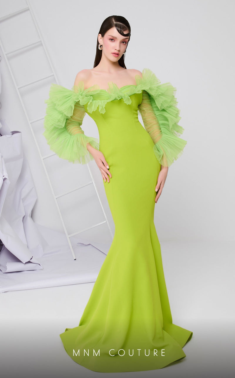Fouad Sarkis F02850 Off-Shoulder Mermaid Gown