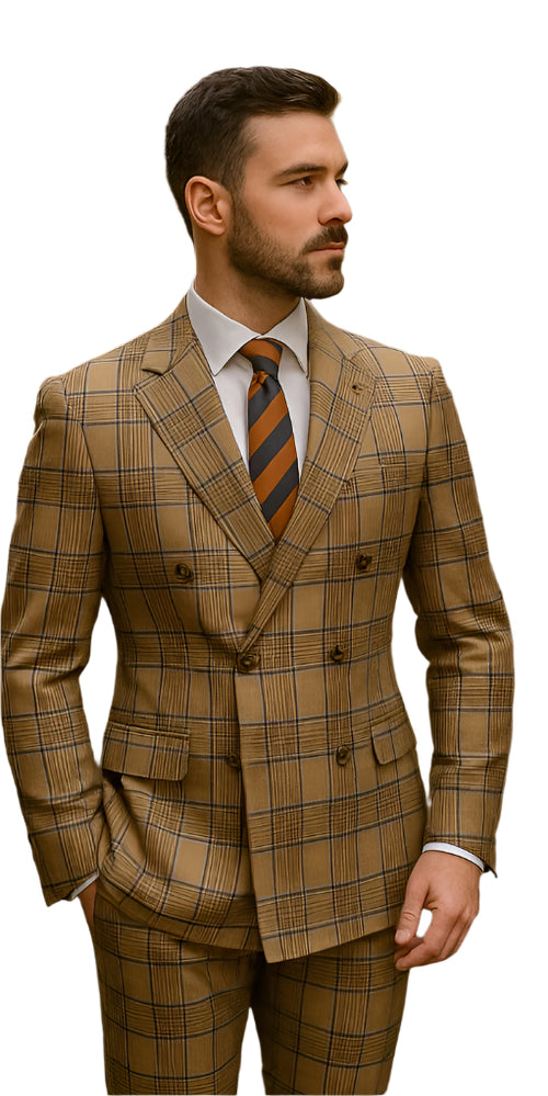 men's-checkered-formal-suit