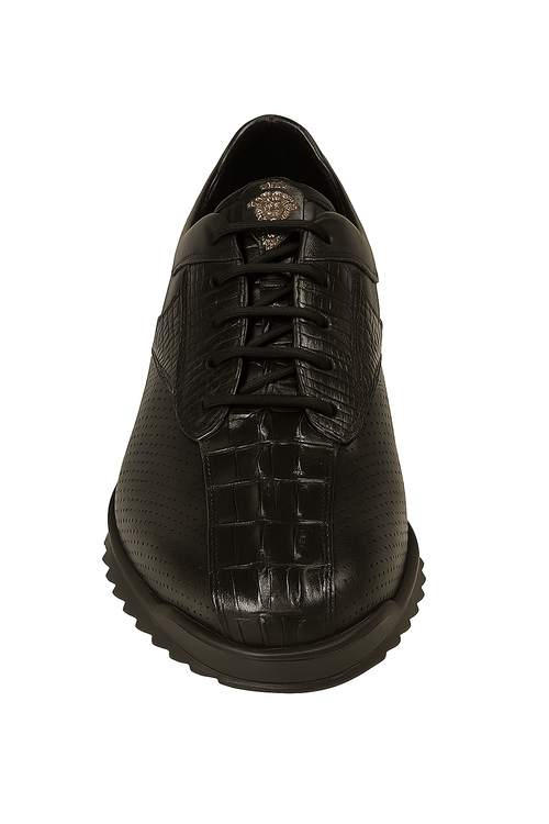 Sneaker Casual Cola Negro