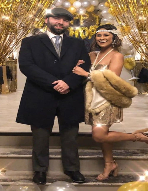 Mens Great Gatsby Suit - Great Gatsby Custome Notch Lapel Black Color