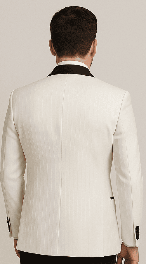 Black Gatsby Tuxedo - Classic 1920s-Inspired Mens Formal Suit