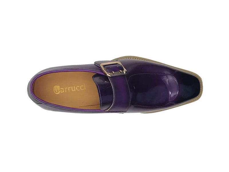Carrucci Gorgeous Patent Leather Monkstrap Slip on