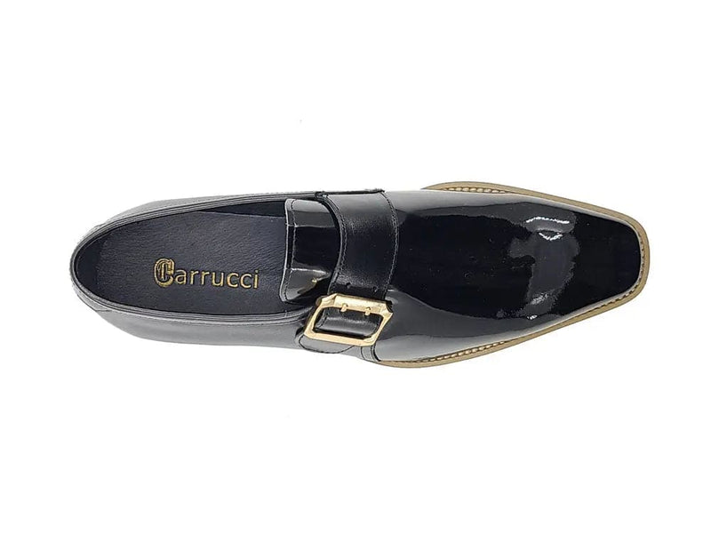 Carrucci Gorgeous Patent Leather Monkstrap Slip on