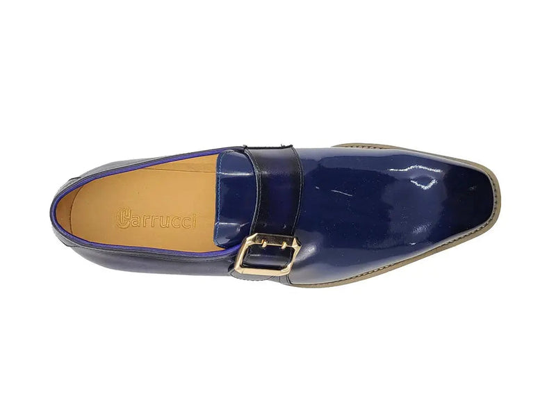 Carrucci Gorgeous Patent Leather Monkstrap Slip on