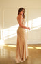 High Couture HC1017 Fitted Long Formal Lace Applique Corset Prom Dress
