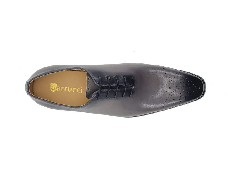 Carrucci Hand Burnished Wholecut Calf Oxford