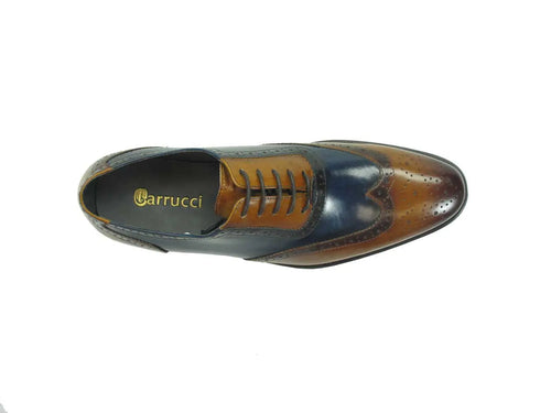 Men's Handcrafted Wingtip Medallion Oxford