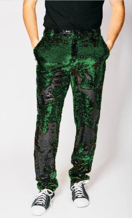 Mens Sequin Pants - Hunter Dress Party Pants | Alberto Nardoni Mens Sequin Pants - Hunter Dress Party Pants | Alberto Nardoni