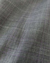 Alexander Collection - Gray Double Breasted 2 Piece Suit Regular Fit Glen Plaid