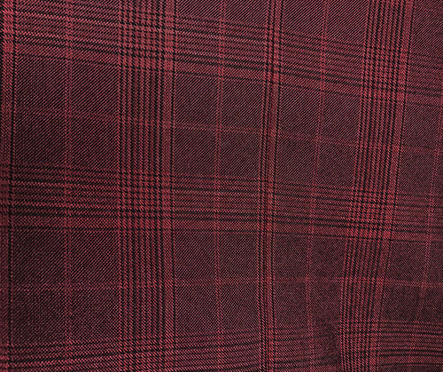 Renaissance Collection - Regular Fit 3 Piece Suit Burgundy