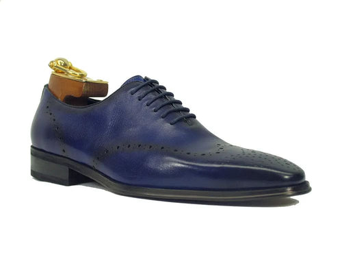 Carrucci KS261-01 Patina Calfskin Oxford Dress Shoes