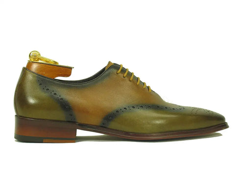 Carrucci KS261-01 Patina Calfskin Oxford Dress Shoes