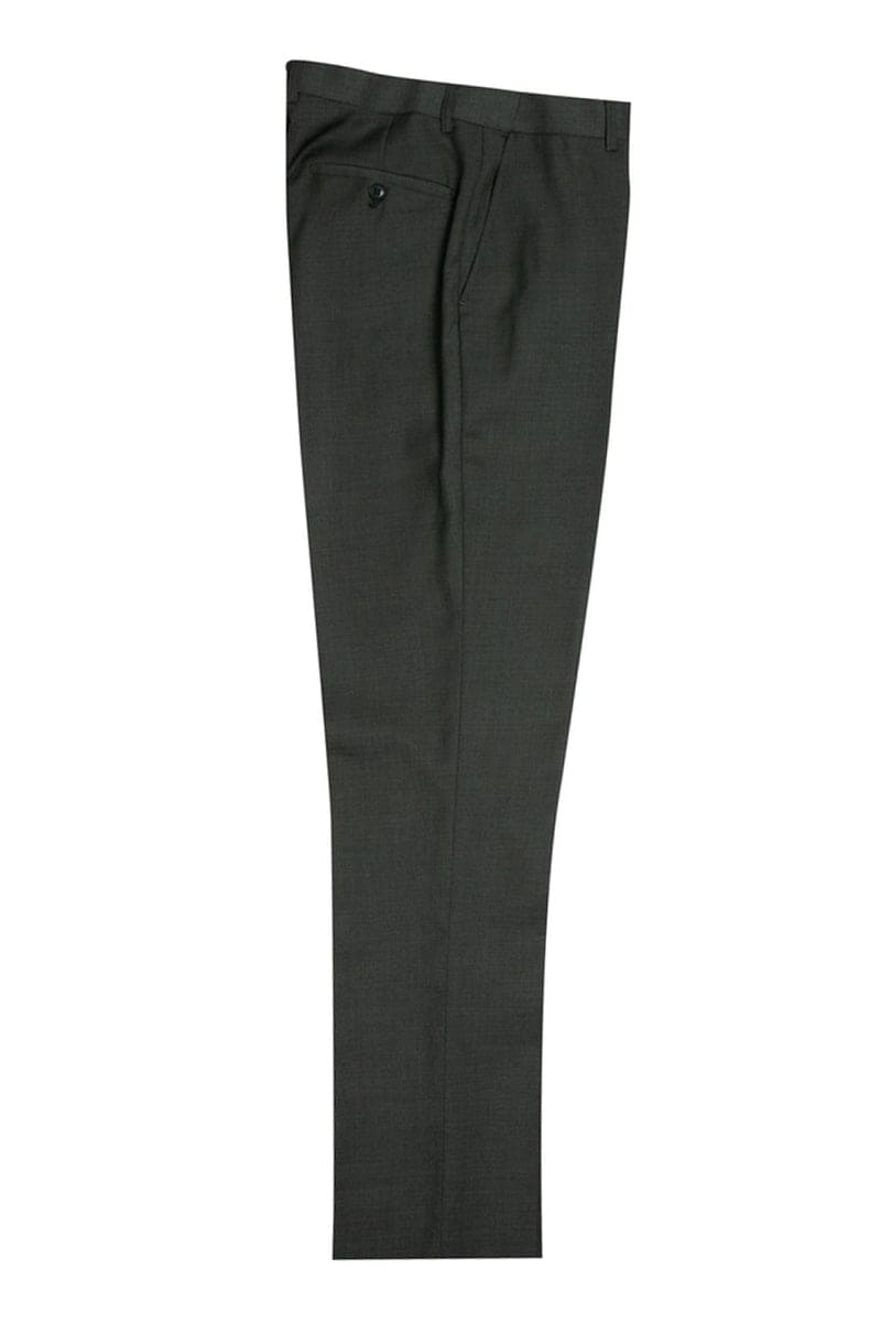 "Mens Stacy Adams Suit - Stacy Adams Suit Men's Sharkskin Suit - Two Button Vested in Olive Green"