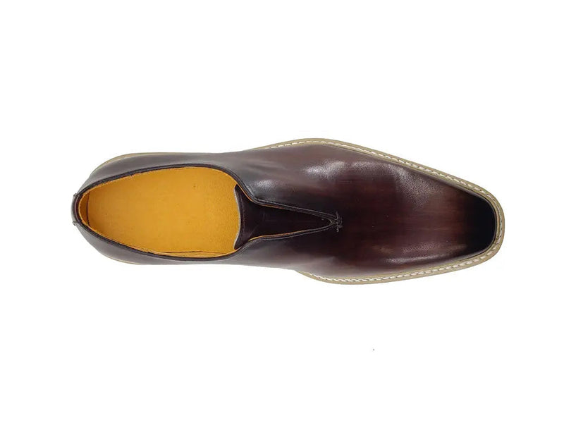 Carrucci Laceless Loafer with Contrast color lightweight sole