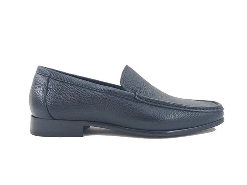 Carrucci Signature Slip-On Loafer with Leather Sole