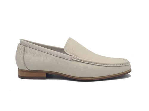 Carrucci Signature Slip-On Loafer with Leather Sole
