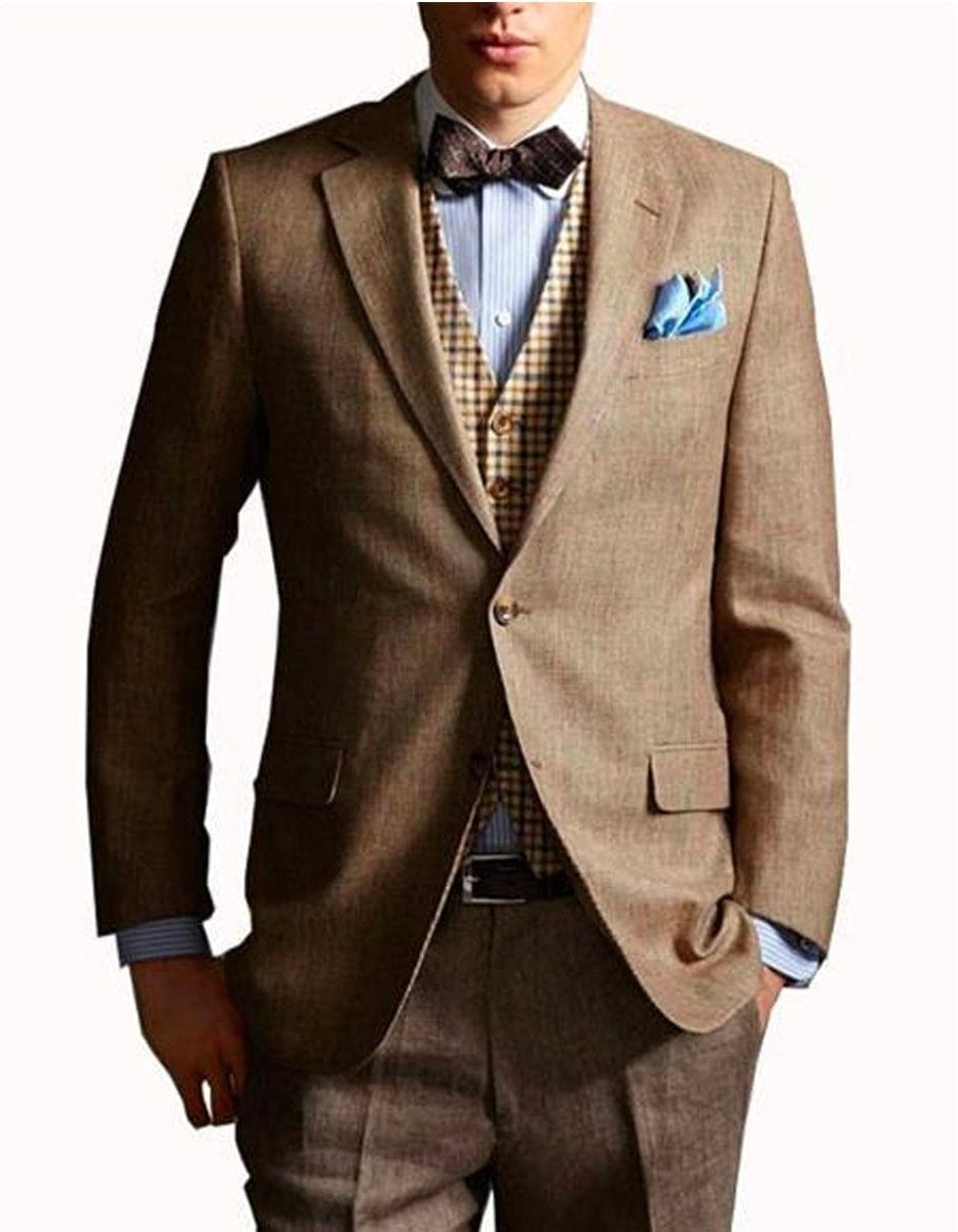 Men's Leonardo Dicaprio off White The Great Gatsby Suit main image 1